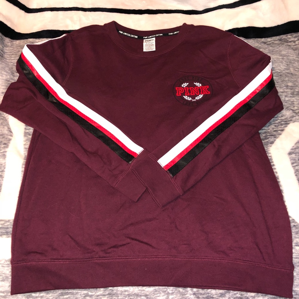 PINK crew neck sweatshirt